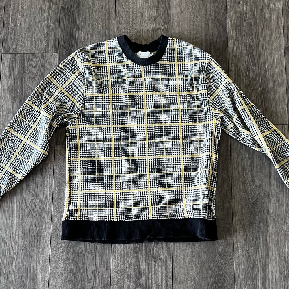 TOPMAN Pattern Knitwear Sweater